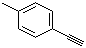 structure of CAS# 766-97-2, 4-Ethynyltoluene