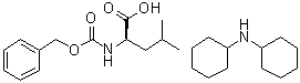 CAS # 7662-58-0, N-Carbobenzoxy-D-leucine compd. with dicyclohexylamine