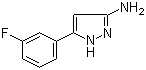 structure of CAS# 766519-89-5, 3-Amino-5-(3-fluorophenyl)-1H-pyrazole