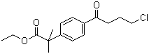 CAS # 76811-97-7, Ethyl 4-(4-chloro-1-oxobutyl)-alpha,alpha-dimethylbenzeneacetate, 4-(4-Chloro-1-oxobutyl)-alpha,alpha-dimethyl-benzeneacetic acid ethyl ester