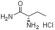 structure of CAS# 7682-20-4, L-2-Aminobutanamide hydrochloride