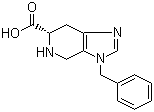 CAS # 768322-42-5, (S)-4,5,6,7-Tetrahydro-3-phenylmethyl-3H-imidazo[4,5-c]pyridine-6-carboxylic acid