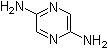 structure of CAS# 768386-37-4, 2,5-吡嗪二胺