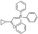 CAS 登录号：7691-76-1, 1-环丙基-2-(三苯基膦亚基)乙酮