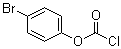 structure of CAS# 7693-44-9, 4-溴苯基氯甲酸酯