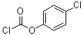 4-氯苯基氯甲酸酯分子结构 (CAS 7693-45-0)