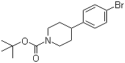 structure of CAS# 769944-78-7, 1-N-叔丁氧羰基-4-(4-溴苯基)哌啶