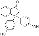 CAS 登录号：77-09-8, 酚酞, 3,3-双(4-羟基苯基)-1(3H)-异苯并呋喃酮