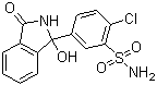 CAS 登录号：77-36-1, 氯塞酮, 2-氯-5-(2,3-二氢-1-羟基-3-氧代-1H-异吲哚-1-基)苯磺酰胺