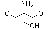 CAS # 77-86-1 (83147-39-1), Trometamol, Tris(hydroxymethyl)aminomethane, 2-Amino-2-(hydroxymethyl)-1,3-propanediol, Tromethamine, Tromethane, THAM