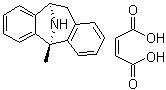 structure of CAS# 77086-22-7, Dizocilpine maleate