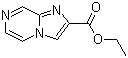 structure of CAS# 77112-52-8, 咪唑并[1,2-a]吡嗪-2-甲酸乙酯