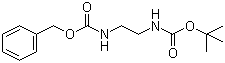 structure of CAS# 77153-05-0, N-Cbz-N'-Boc-ethylenediamine
