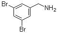 structure of CAS# 771580-86-0, 3,5-Dibromobenzenemethanamine