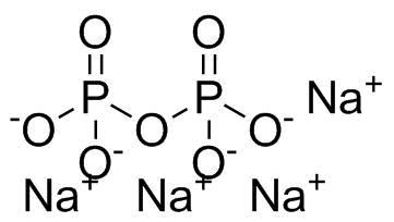焦磷酸钠分子结构 (CAS 7722-88-5)