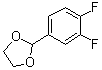 structure of CAS# 773101-62-5, 2-(3,4-二氟苯基)-1,3-二氧杂环戊烷