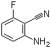 structure of CAS# 77326-36-4, 2-Amino-6-fluorobenzonitrile