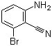 structure of CAS# 77326-62-6, 2-Amino-6-bromobenzonitrile