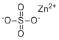 硫酸锌分子结构 (CAS 7733-02-0)