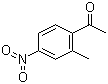 structure of CAS# 77344-68-4, 2'-Methyl-4'-nitroacetophenone