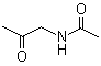 structure of CAS# 7737-16-8, 1-(乙酰氨基)-2-丙酮