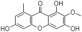 CAS 登录号：773850-90-1, Drimiopsin C, 1,3,6-三羟基-2-甲氧基-8-甲基-9H-氧杂蒽-9-酮