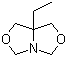 structure of CAS# 7747-35-5, 7a-乙基二氢-1H,3H,5H-恶唑并[3,4-c]恶唑