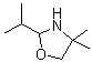CAS # 77472-23-2, 4,4-Dimethyl-2-(1-methylethyl)oxazolidine