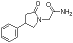 CAS 登录号：77472-70-9, 4-苯基-2-吡咯烷酮-1-乙酰胺