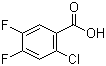 CAS 登录号：776-40-9, 2-氯-4,5-二氟苯甲酸