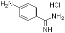 structure of CAS# 7761-72-0, 4-氨基苄脒盐酸盐