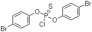 CAS 登录号：77628-32-1, 硫代氯磷酸二对溴苯酯