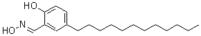 CAS 登录号：77635-32-6, 5-十二烷基-2-羟基苯甲醛肟
