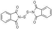 CAS 登录号：7764-30-9, N,N'-亚二硫基二(邻苯二甲酰亚胺)