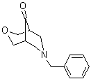 structure of CAS# 77716-01-9, 7-苄基-3-氧杂-7-氮杂双环[3.3.1]壬烷-9-酮