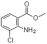 structure of CAS# 77820-58-7, 2-氨基-3-氯苯甲酸甲酯