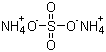 硫酸铵分子结构 (CAS 7783-20-2)