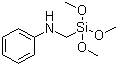 structure of CAS# 77855-73-3, 苯胺甲基三甲氧基硅烷