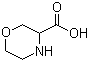 structure of CAS# 77873-76-8, 3-吗啉羧酸