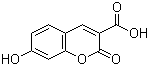 CAS 登录号：779-27-1, 7-羟基香豆素-3-羧酸