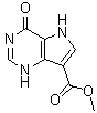 4,5-Dihydro-4-oxo-1H-pyrrolo[3,2-d]pyrimidine-7-carboxylic acid methyl ester molecular structure (CAS 779326-74-8)