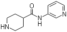 CAS # 779999-14-3, N-(Pyridin-3-yl)piperidine-4-carboxamide, Piperidine-4-carboxylic acid pyridin-3-ylamide