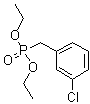 structure of CAS# 78055-64-8, (3-氯苄基)膦酸二乙酯
