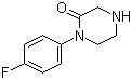 structure of CAS# 780753-89-1, 1-(4-氟苯基)-2-哌嗪酮