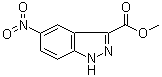 CAS # 78155-75-6, 5-Nitro-1H-indazole-3-carboxylic acid methyl ester