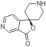 structure of CAS# 781609-42-5, 螺[呋喃并[3,4-c]吡啶-1(3H),4'-哌啶]-3-酮