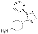 CAS # 781612-07-5, 1-(1-Phenyl-1H-tetrazol-5-yl)-4-piperidinamine