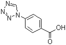 structure of CAS# 78190-05-3, 4-(1H-四氮唑-1-基)苯甲酸
