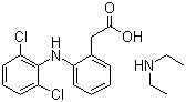 structure of CAS# 78213-16-8, 双氯芬酸二乙胺