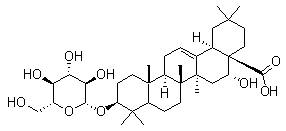 structure of CAS# 78285-90-2, 早莲苷 A